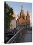 Church on Spilled Blood, UNESCO World Heritage Site, St Petersburg, Russia-Martin Child-Stretched Canvas