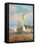 Church on the Continent, Low Countries-J. H. Townsend-Framed Stretched Canvas