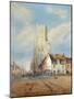 Church on the Continent, Low Countries-J. H. Townsend-Mounted Giclee Print