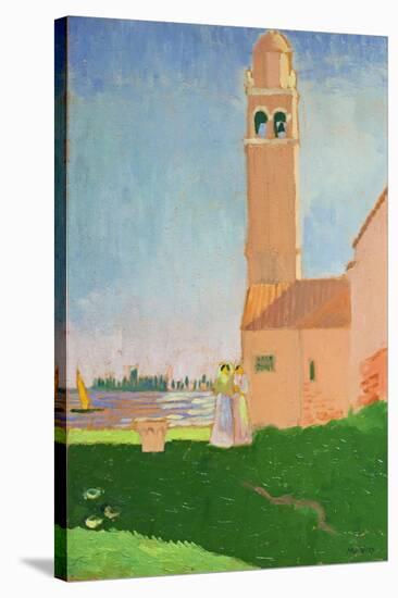Church on the Lagoon, 1907-Maurice Denis-Stretched Canvas