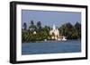 Church on the Shores of Ashtamudi Lake, Kollam, Kerala, India, Asia-Balan Madhavan-Framed Photographic Print