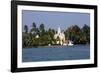 Church on the Shores of Ashtamudi Lake, Kollam, Kerala, India, Asia-Balan Madhavan-Framed Photographic Print