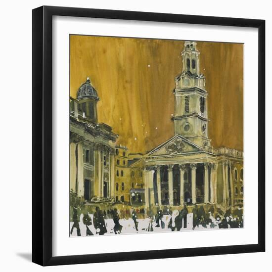 Church on the Square, London-Susan Brown-Framed Giclee Print