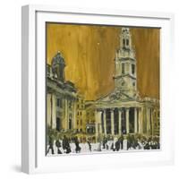 Church on the Square, London-Susan Brown-Framed Giclee Print