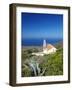 Church Overlooking the Aegean Sea, Chania, Crete, Greek Islands, Greece, Europe-Sakis Papadopoulos-Framed Photographic Print