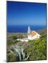 Church Overlooking the Aegean Sea, Chania, Crete, Greek Islands, Greece, Europe-Sakis Papadopoulos-Mounted Photographic Print