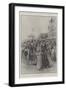 Church Parade in the Colonies-Melton Prior-Framed Giclee Print