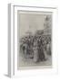 Church Parade in the Colonies-Melton Prior-Framed Giclee Print