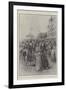 Church Parade in the Colonies-Melton Prior-Framed Giclee Print