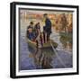 Church People-Carl Wilhelm Wilhelmson-Framed Giclee Print