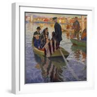 Church People-Carl Wilhelm Wilhelmson-Framed Giclee Print