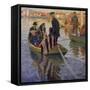 Church People-Carl Wilhelm Wilhelmson-Framed Stretched Canvas