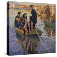 Church People-Carl Wilhelm Wilhelmson-Stretched Canvas