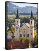 Church Pfarrkirche, Chiesa Di Santa Maria Assunta in Bruneck, Brunico-Martin Zwick-Framed Photographic Print