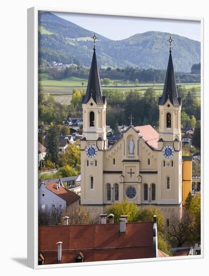 Church Pfarrkirche, Chiesa Di Santa Maria Assunta in Bruneck, Brunico-Martin Zwick-Framed Photographic Print