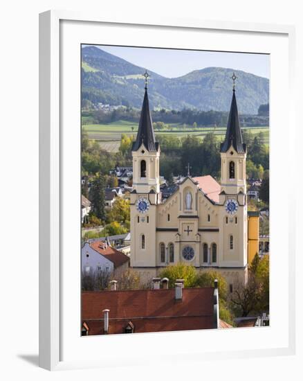 Church Pfarrkirche, Chiesa Di Santa Maria Assunta in Bruneck, Brunico-Martin Zwick-Framed Photographic Print