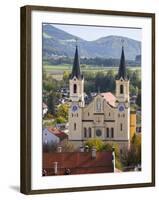 Church Pfarrkirche, Chiesa Di Santa Maria Assunta in Bruneck, Brunico-Martin Zwick-Framed Photographic Print