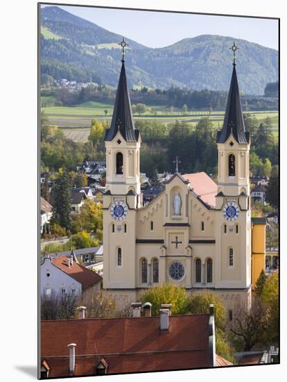 Church Pfarrkirche, Chiesa Di Santa Maria Assunta in Bruneck, Brunico-Martin Zwick-Mounted Photographic Print