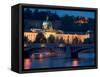 Church, Prague, Czech Republic-Russell Young-Framed Stretched Canvas