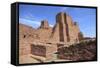 Church, Quarai, Salinas Pueblo Missions National Monument, Salinas Valley, New Mexico, Usa-Wendy Connett-Framed Stretched Canvas