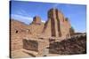 Church, Quarai, Salinas Pueblo Missions National Monument, Salinas Valley, New Mexico, Usa-Wendy Connett-Stretched Canvas