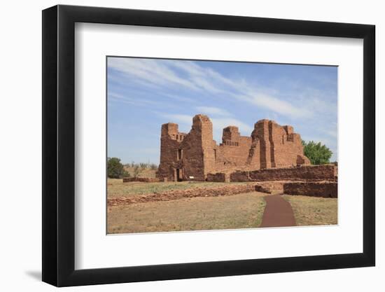 Church, Quarai, Salinas Pueblo Missions National Monument, Salinas Valley, New Mexico, Usa-Wendy Connett-Framed Photographic Print