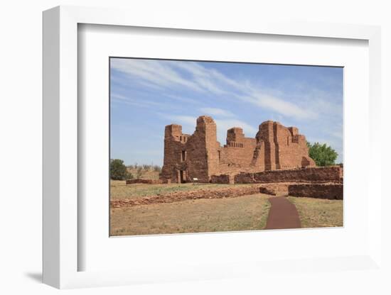 Church, Quarai, Salinas Pueblo Missions National Monument, Salinas Valley, New Mexico, Usa-Wendy Connett-Framed Photographic Print