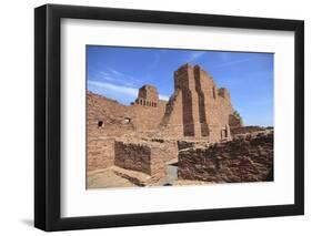 Church, Quarai, Salinas Pueblo Missions National Monument, Salinas Valley, New Mexico, Usa-Wendy Connett-Framed Photographic Print