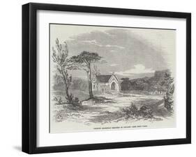 Church Recently Erected in Ceylon-null-Framed Giclee Print