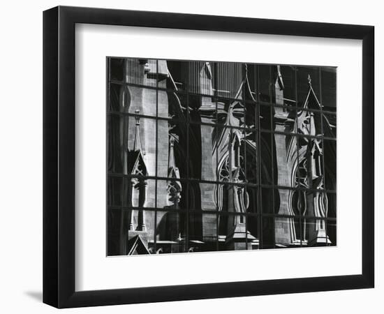 Church, Reflections, New York, 1980-Brett Weston-Framed Photographic Print