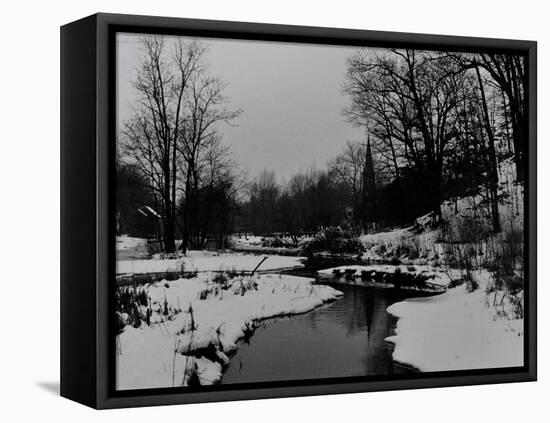 Church , Richmondtown, Staten Island, 2000-Anthony Butera-Framed Stretched Canvas