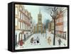 Church Row II, Hampstead-Gillian Lawson-Framed Stretched Canvas