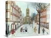 Church Row II, Hampstead-Gillian Lawson-Stretched Canvas