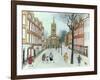 Church Row II, Hampstead-Gillian Lawson-Framed Giclee Print