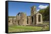 Church Ruin of the 14th Century Mount Grace Carthusian Priory, North Yorkshire, Yorkshire, England-James Emmerson-Framed Stretched Canvas