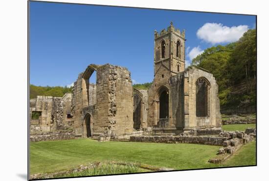 Church Ruin of the 14th Century Mount Grace Carthusian Priory, North Yorkshire, Yorkshire, England-James Emmerson-Mounted Photographic Print