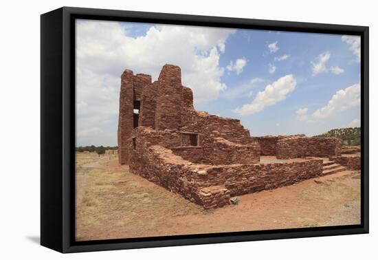 Church Ruins, Abo,Salinas Pueblo Missions National Monument, Salinas Valley, New Mexico, Usa-Wendy Connett-Framed Stretched Canvas