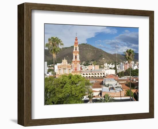 Church San Francisco. Town of Salta, located in the foothills of the Andes. Argentina-Martin Zwick-Framed Photographic Print