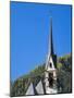 Church San Vigilio. Moena in valley Val di Fassa in the Dolomites. Italy.-Martin Zwick-Mounted Photographic Print