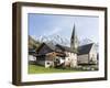 Church Sankt Magdalena, Villnoess Valley. Geisler Mountains. Italy-Martin Zwick-Framed Photographic Print