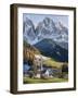 Church Sankt Magdalena, Villnoess Valley. Geisler Mountains. Italy-Martin Zwick-Framed Photographic Print