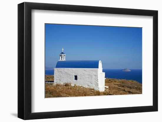 Church, Serifos Island, Cyclades, Greek Islands, Greece, Europe-Tuul-Framed Photographic Print