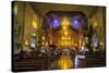 Church Service in the Colonial Spanish Baclayon Church in Bohol, Philippines, Southeast Asia, Asia-Michael Runkel-Stretched Canvas