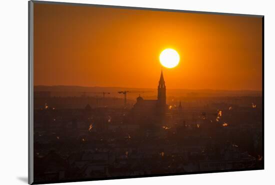 Church Spire under Sun-Benjamin Engler-Mounted Photographic Print