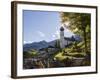 Church St. Johannes der Taufer. Village Grainau near Garmisch-Partenkirchen, Germany-Martin Zwick-Framed Photographic Print