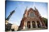 Church St Joseph - a Historic Roman Catholic Church in Krakow, Poland.-De Visu-Stretched Canvas