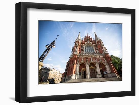 Church St Joseph - a Historic Roman Catholic Church in Krakow, Poland.-De Visu-Framed Photographic Print