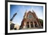 Church St Joseph - a Historic Roman Catholic Church in Krakow, Poland.-De Visu-Framed Photographic Print