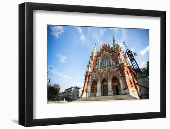 Church St.Joseph in Krakow, Poland.-De Visu-Framed Photographic Print