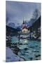 Church St Sebastian in Ramsau-Stefan Sassenrath-Mounted Premium Photographic Print